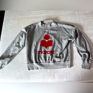 Etoile Isabel Marant Mobyli Logo Sweatshirt size 38